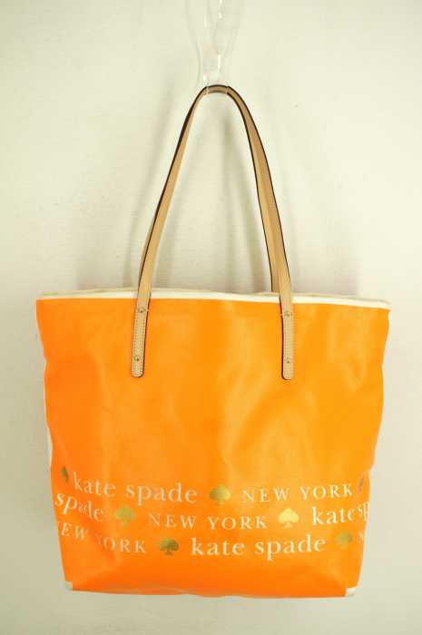 Kate spade (ケイトスペード) レザー使いプリントキャンバストートバッグ レディース バッグ