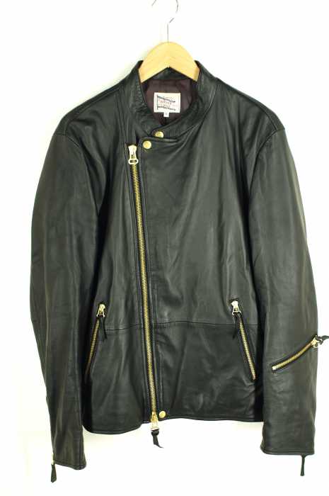 The DUFFER of St.GEORGE　ラムレザー　ライダースジャケット The DUFFER of St.GEORGEラムレザーライダースジャケット
