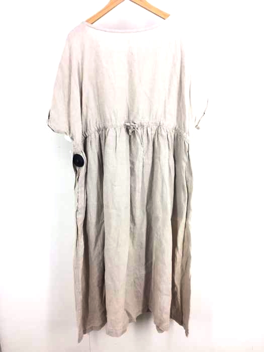 nest Robe（ネストローブ） リネン ギャザーワンピース レディース ワンピース