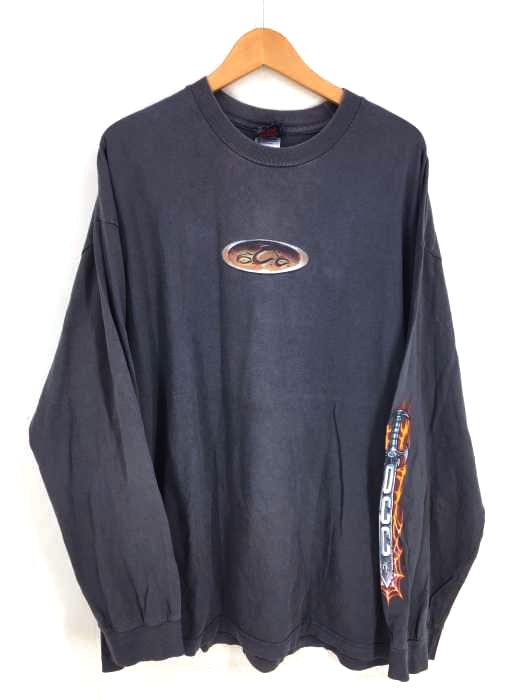 USED古着（ユーズドフルギ） ORANGE COUNTY CHOPPERS プリント長袖Tシャツ メンズ トップス