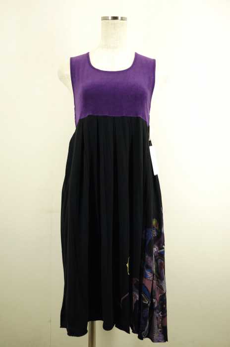 Scolar スカラー 別珍切替キノコワンピース レディース ワンピース ブランド古着買取販売バズストア