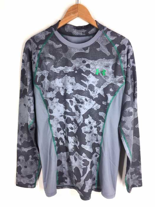 UNDERARMOUR （アンダーアーマー） フィッティド長袖ハイブリッドネック メンズ トップス