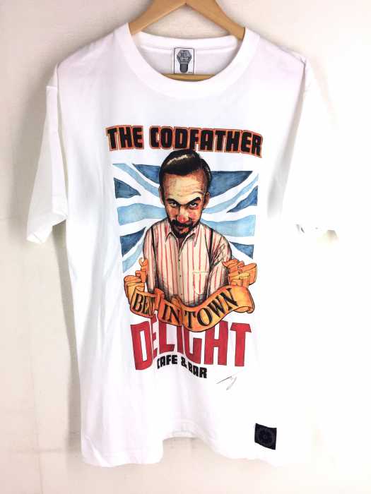 M&M（エムアンドエム） DELIGHT × m&m × FUSTY WORKS PRINT S/S T-SHIRT メンズ トップス