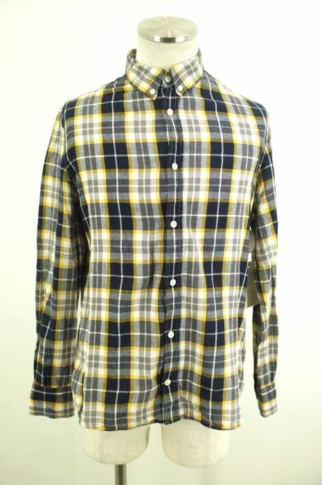 A.P.C. （アーペーセー） ボタンダウンチェックシャツ メンズ トップス