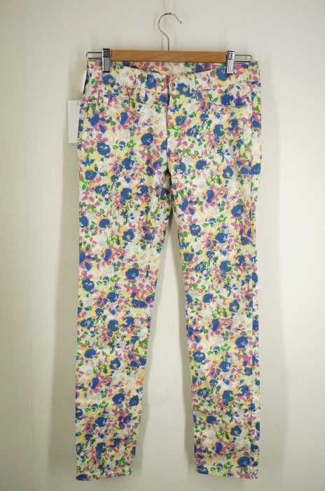 BMINGLIFESTORE　BEAMS （ビーミング ライフストア ビームス） 花柄ストレッチパンツ レディース パンツ
