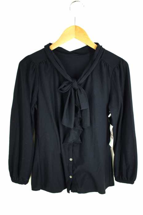 UNITED ARROWS green label relaxing (ユナイテッドアローズグリーンレーベルリラクシング) ラッフル ボータイ POカットソー レディース トップス