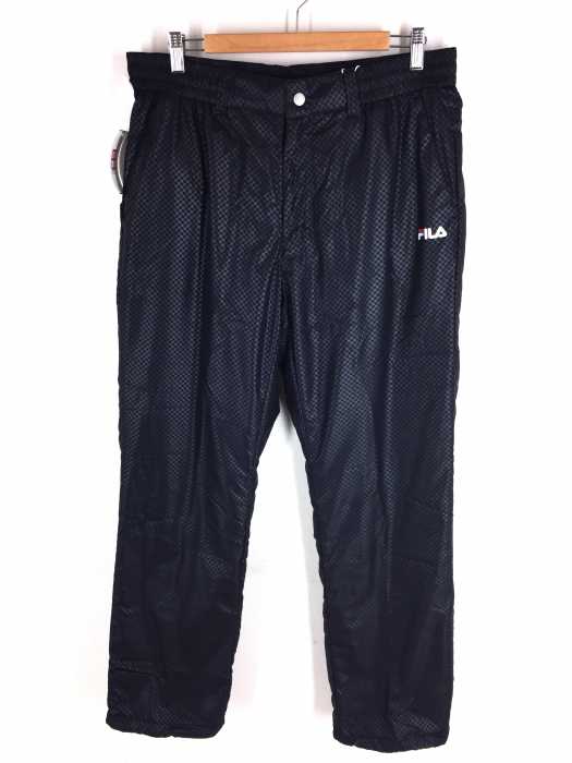 FILA (フィラ) GOLF ロゴポリエステルパンツ メンズ パンツ