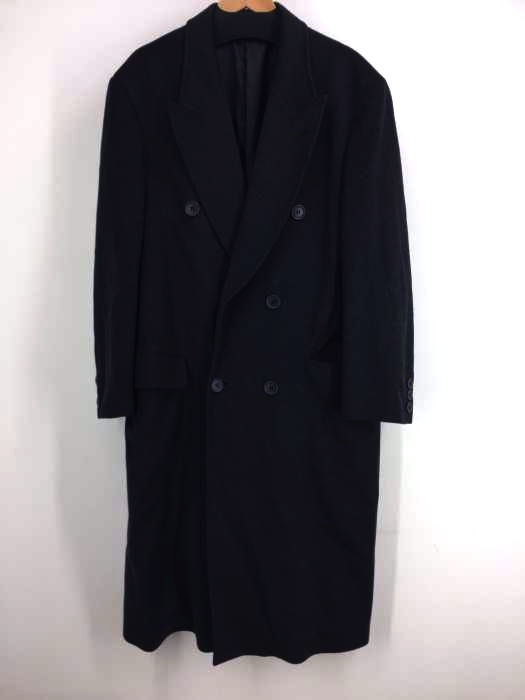 pure cashmere（ピュア カシミヤ） カシミヤ ダブルブレストコート メンズ アウター