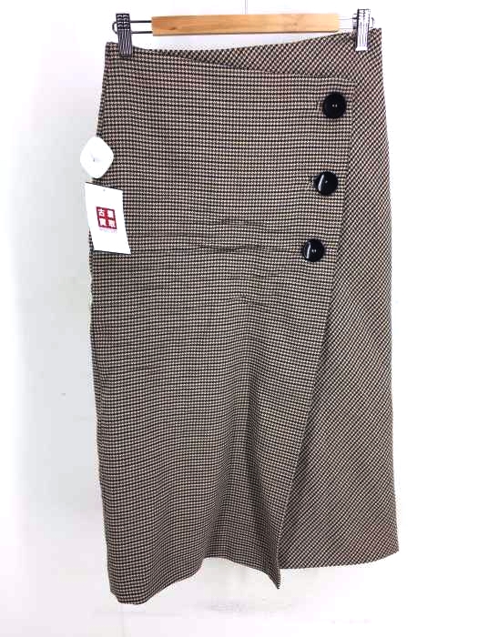 ZARA WOMAN(ザラ ウーマン) 千鳥格子柄 タイトスカート レディース スカート