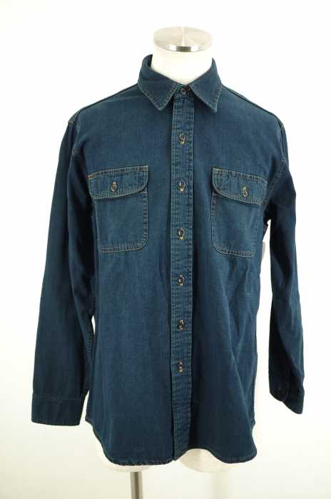 DENIME GEAR (ドゥニームギア) フラップポケットデニムシャツ メンズ トップス
