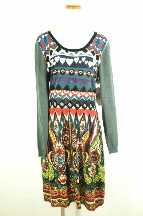 Desigual　 （デシグアル） 切替 レディース ワンピース