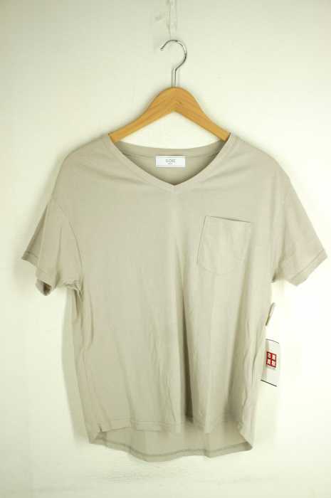 IENA SLOBE (イエナスローブ) Vネック ポケTシャツ レディース トップス