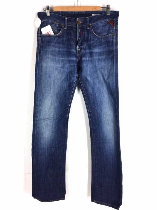 REPLAY （リプレイ） MIJAG Tapered Slim Fit Blue Jeans メンズ パンツ