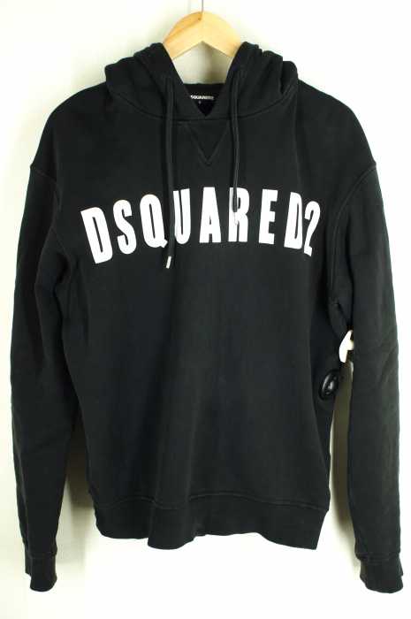 DSQUARED2 （ディースクエアード） ロゴプリントパーカー メンズ トップス