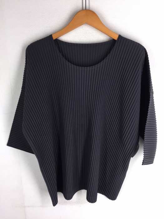 HOMME PLISSÉ ISSEY MIYAKE (オムプリッセ イッセイミヤケ) 19SS ハーフスリーブ プリーツカットソー メンズ トップス