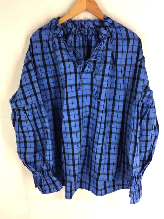 SLY（スライ） GINGHAM CHECK VOLUME トップス レディース トップス