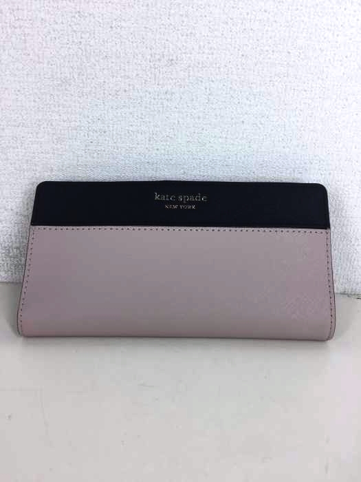 Kate spade（ケイトスペード） レザー ラウンドファスナーバイカラーウォレット レディース 財布・ケース