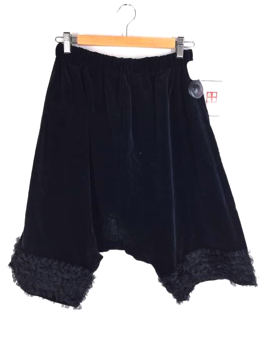 COMME des GARCONS(コムデギャルソン) コットンベロア裾チュールサルエルパンツ AD2012 レディース パンツ