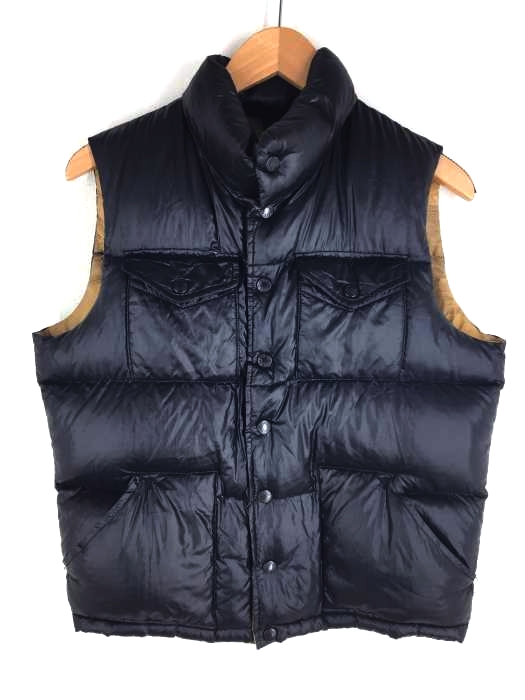 THE NORTH FACE PURPLE LABEL(ノースフェイスパープルレーベル) 裏地総柄 PERTEX QUANTUM ダウンベスト メンズ アウター