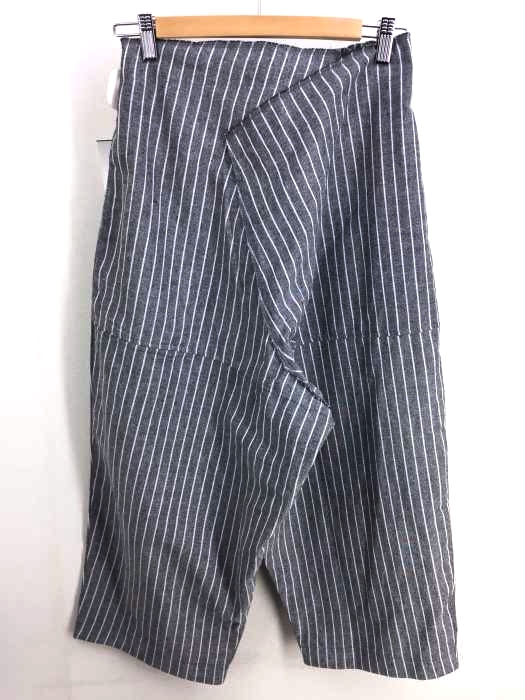 patterntorso（パターントルソ） リネンコットン ストライプクロスパンツ レディース パンツ