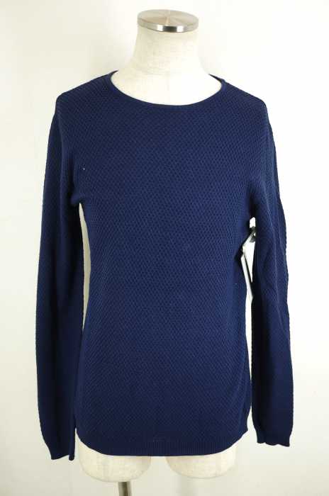 ZARA MAN （ザラマン） クルーネックコットンニットカットソー メンズ トップス