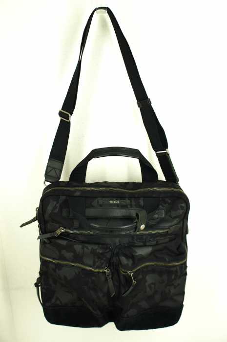 TUMI (トゥミ) ブラックカモスリングバッグ メンズ バッグ