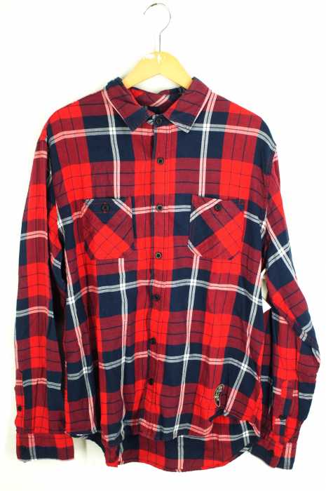 AEROPOSTALE（エアロポステール） チェック柄 長袖シャツ メンズ トップス