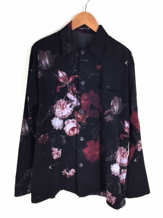 LAD MUSICIAN(ラッドミュージシャン) 18SS DECHINE PAJAMA SHIRT INKJET FLOWER メンズ トップス