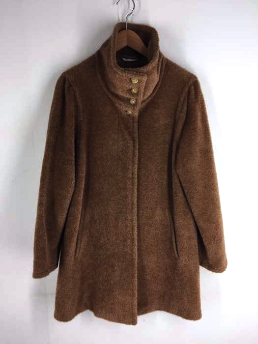 MAX MARA（マックスマーラ） 白タグ イタリア製 ウール スタンドカラーコート レディース アウター