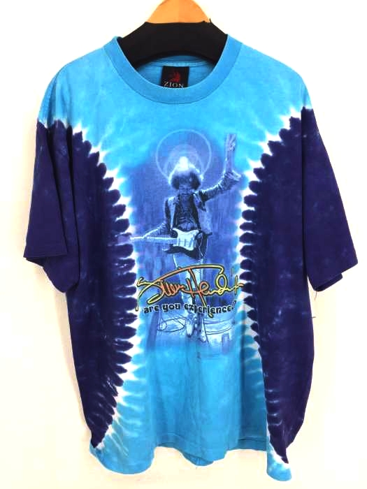 ZION（フルギ） タイダイクルーネックTシャツ メンズ トップス