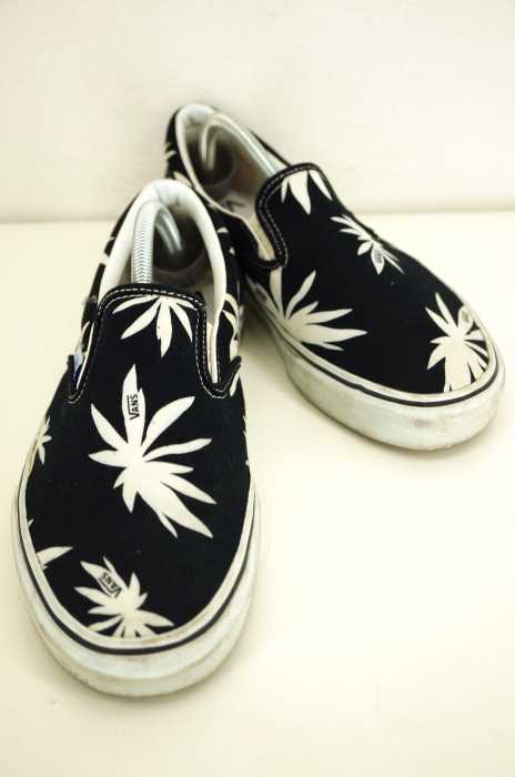 VANS （バンズ ） リーフ柄スリッポンシューズ　SLIP ON V98R メンズ シューズ