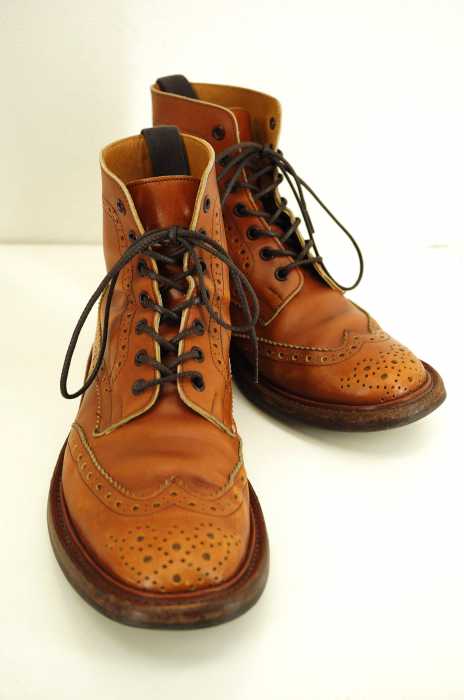 Tricker's(トリッカーズ) メダリオンカントリーブーツ メンズ シューズ