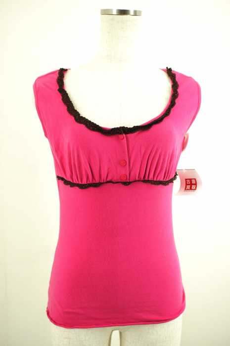 FOXEY BOUTIQUE（フォクシー） レース付きノースリーブトップス レディース トップス