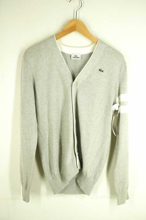 LACOSTE （ラコステ） コットンニットカーディガン メンズ トップス