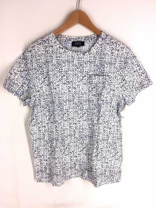 A.P.C.（アーペーセー） 総柄クルーネックカットソー メンズ トップス