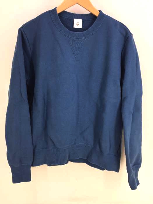 6(ROKU) BEAUTY&YOUTH UNITED ARROWS(ロクビューティーアンドユースユナイテッドアローズ) COLOR SWEAT PULLOVER プルオーバー スウェット レディース トップス