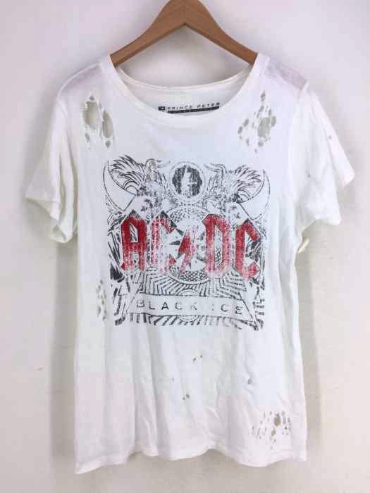 PRINCE PETER（プリンスピーター） ダメージ加工プリントTシャツ レディース トップス