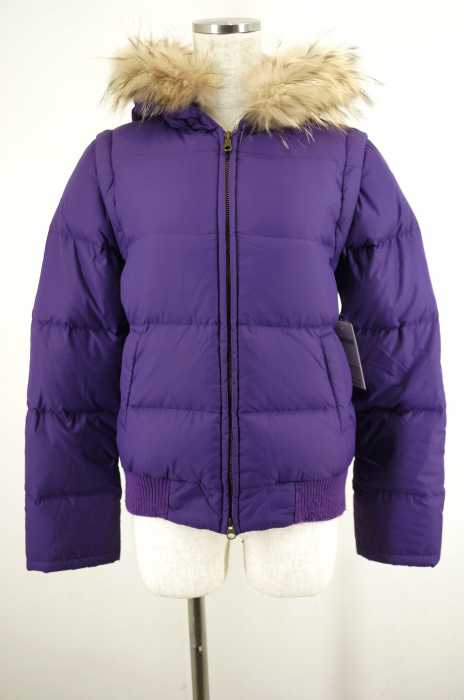 BEAUTY & YOUTH UNITED ARROWS （ビューティーアンドユースユナイテッドアローズ） ラクーンファー2WAYフーデットナイロンダウンジャケット レディース アウター