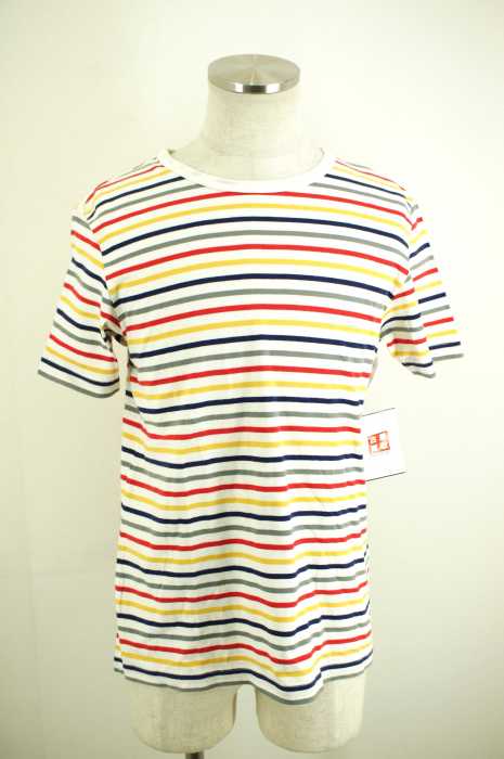 BEAMS （ビームス） 天竺マルチボーダーTシャツ メンズ トップス