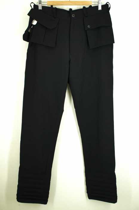 Yohji Yamamoto POUR HOMME （ヨウジヤマモトプールオム） 06SS ランウェイ着 サイドポケットカーゴスラックスパンツ メンズ パンツ