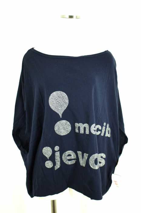 mercibeaucoup jevous enprie （メルシーボークージュヴゾンプリ） プリントワイドカットソー レディース トップス