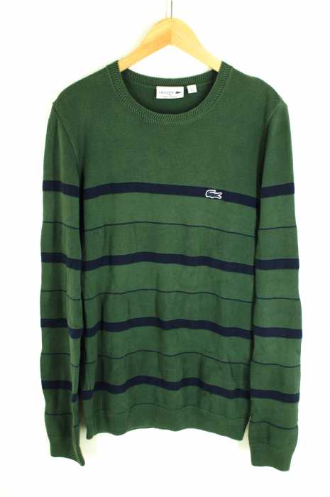 LACOSTE （ラコステ） フランス製 コットンニット メンズ トップス