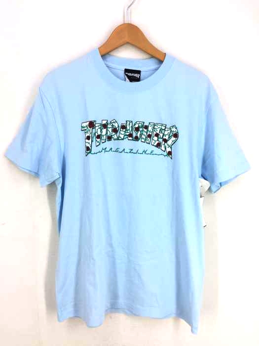 古着 スラッシャー THRASHER ロゴプリントTシャツ メンズS相当