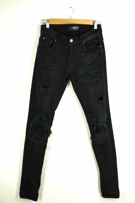AMIRI（アミリ） クラッシュ加工ストレッチスキニーデニムパンツ メンズ パンツ