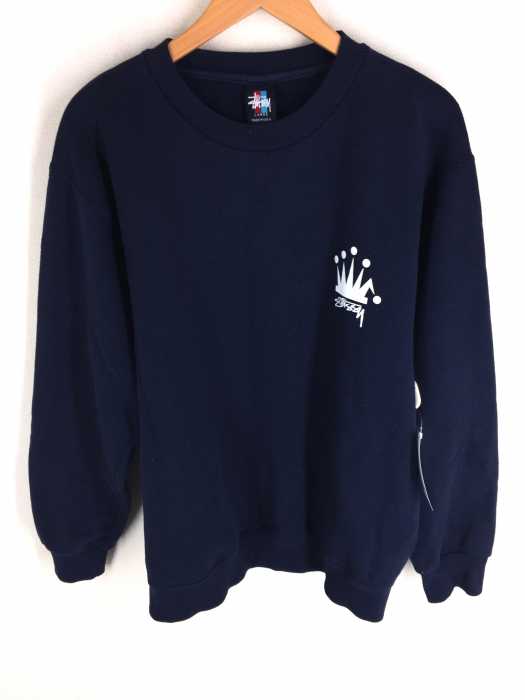 80~90s OLD STUSSY CROWN 王冠 クルーネックスウェット