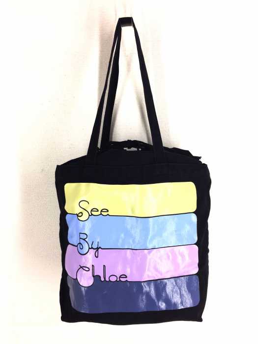 SEE BY CHLOE （シーバイクロエ） フロントプリントトートバッグ レディース バッグ