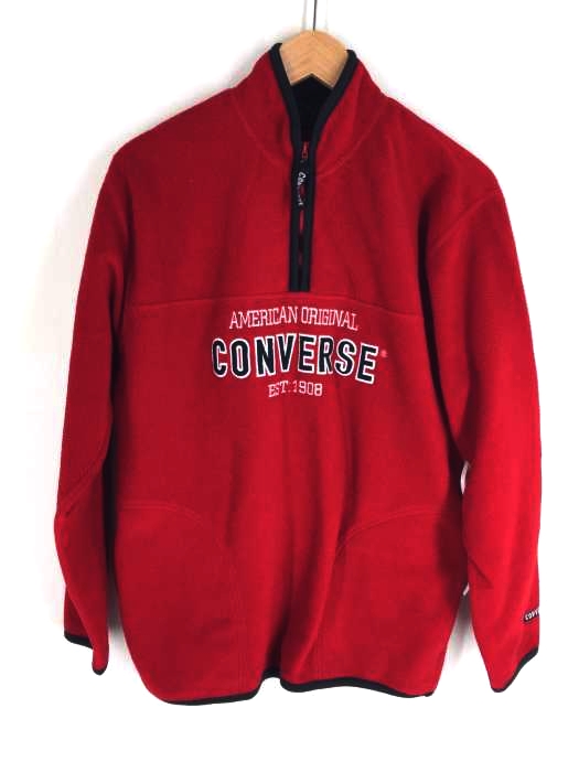 Converse コンバース ハーフジップ フリースジャケット レディース アウター ブランド古着買取販売バズストア
