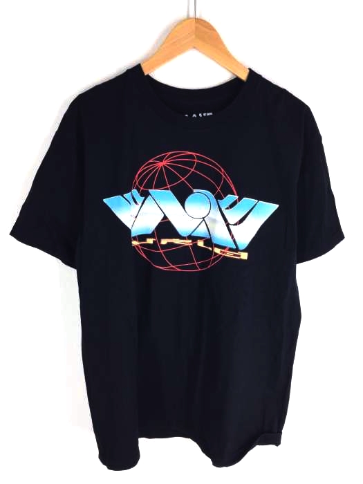 VLONE（ヴィローン） JUICE WRLD MERCHANDISE 999 x VLONE VWRLD EXPLOSION T-SHIRT BLACK メンズ トップス
