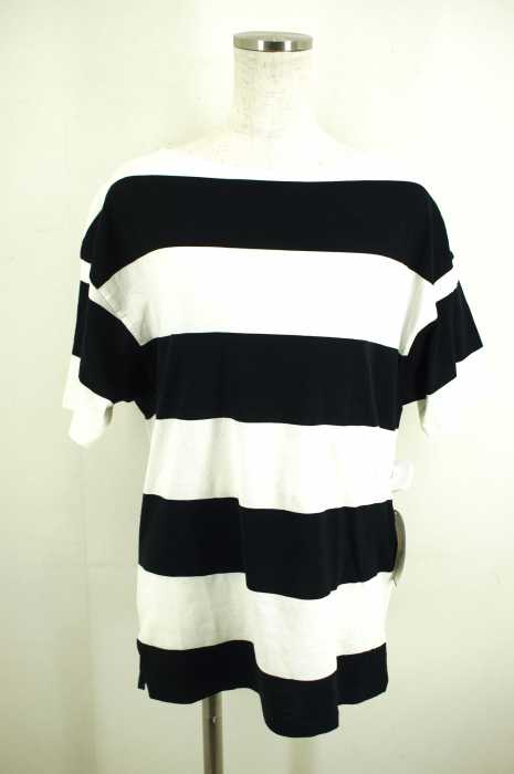 BEAUTY & YOUTH UNITED ARROWS (ビューティーアンドユースユナイテッドアローズ) ピッチボーダー5分袖カットソー レディース トップス