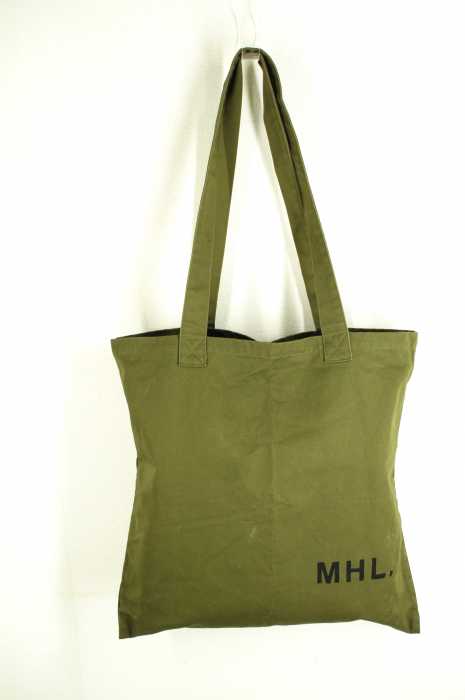 MHL. （エムエイチエル） LIGHT COTTON DRILL　2WAY メンズ バッグ